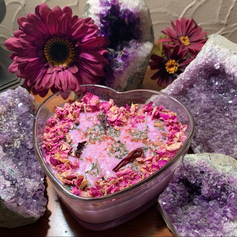 Moonlight Orchid 16oz Valentines Day Candle